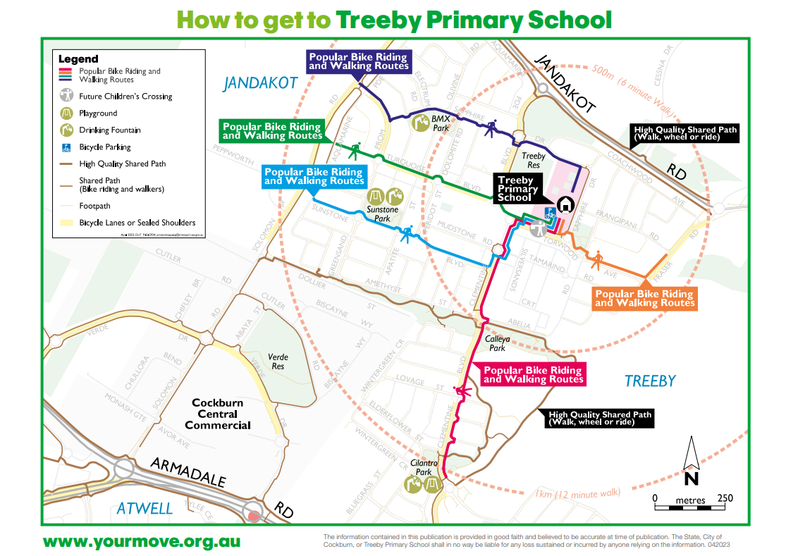 Your Move - School Access Map